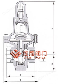 Y43H万喜堂彩票 加大薄膜型高灵敏度减压阀
