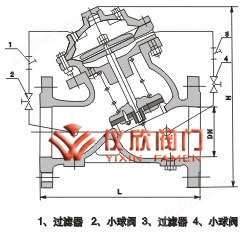 万喜堂彩票官网平台 JD745X多功能水泵控制阀