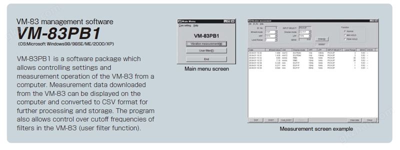 万喜堂app下载网页版 日本理音VM-83测振仪