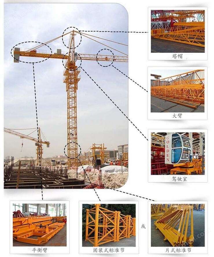 塔吊组成部分