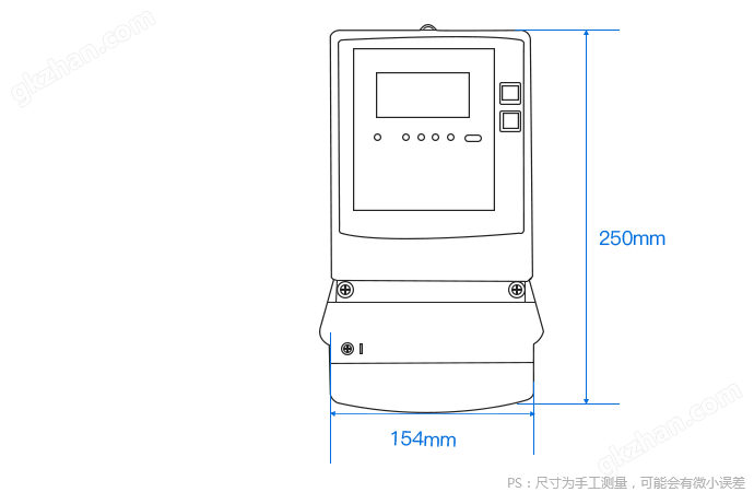 科陆DTS720手工测绘图