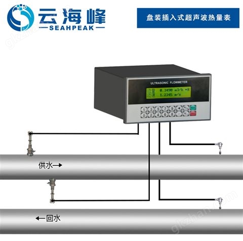 万喜堂app下载老虎机 盘装插入式超声波热量表TDS-100RFS