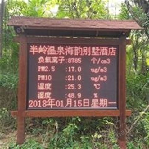 万喜堂彩票最新网址 景区宣传负氧离子在线监测发布系统