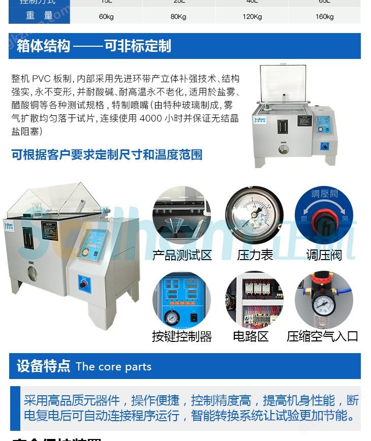 介绍万喜堂app下载官方入口 复合盐雾腐蚀试验箱的箱体结构