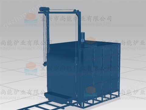 万喜堂app下载老虎机 1200℃热处理台车炉