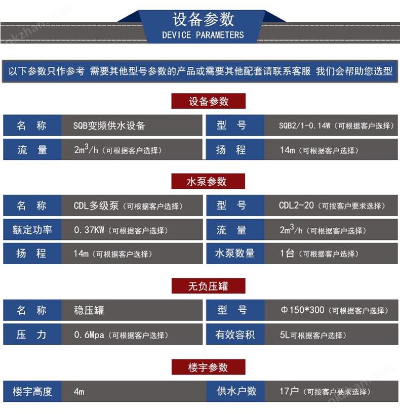 小型生活变频供水设备无负压供水设备全自动恒压给水设备示例图14