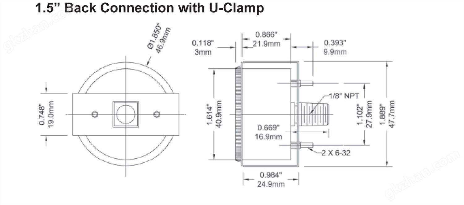 Economy Pressure Gauge3