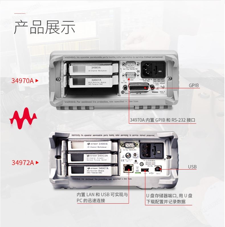 是德科技万喜堂彩票注册开户 KEYSIGHT/34970A数据采集器