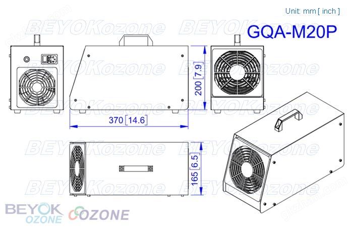 空气消毒机GQA-M20P 图片