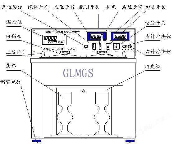 万喜堂彩票官网平台 WNE-1B沥青恩格拉粘度计