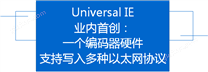 通用型工业以太网编码器Universal IE