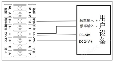 涡街流量计接线示意图