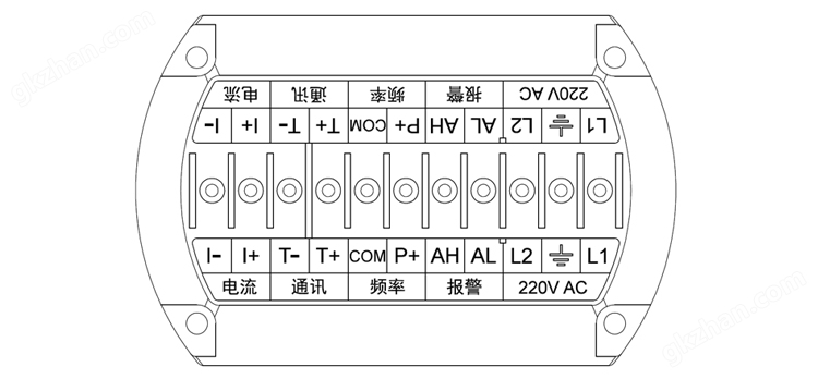 水表型电磁流量计接线指南