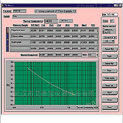 导热仪/热导仪-薄膜试样测定用软件