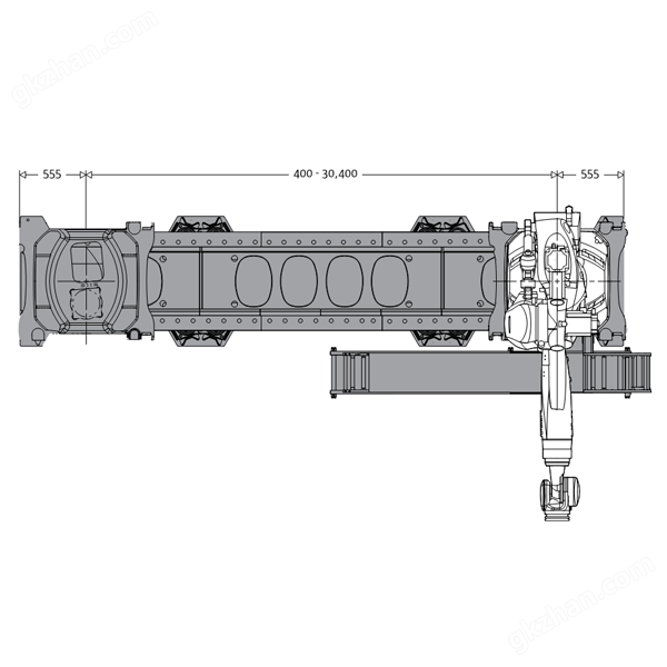 KUKA KL 2000 码垛机器人运行轨迹