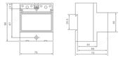 单项远传485电表（壁挂式、导轨式）