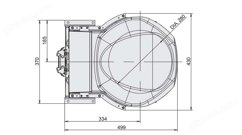 FANUC M-1iA/0.5A/0.5S/1H 分拣机器人运行轨迹图