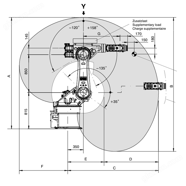 KUKA KR 30-3/60-3 分拣机器人运行轨迹