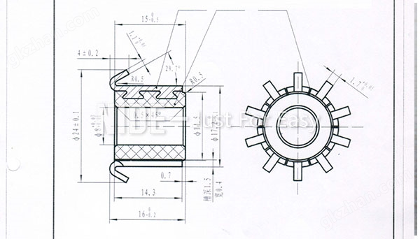 Automobile car Window lift motor commutator.jpg