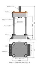 1000T千斤顶检定装置