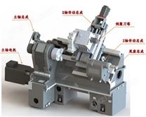 RH-20H-400(硬轨)卧式斜床身数控车床光机