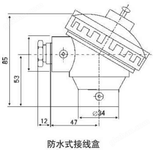 三牛ip防水接线盒结构图