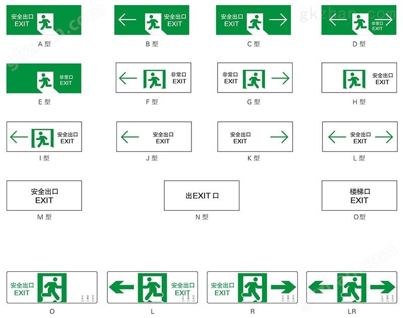 XQL1002防爆应急灯标识牌代号