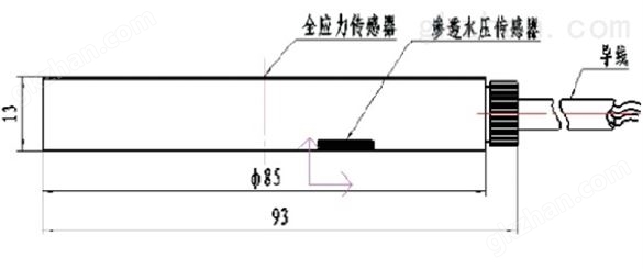 HPT1406型复合土应力传感器