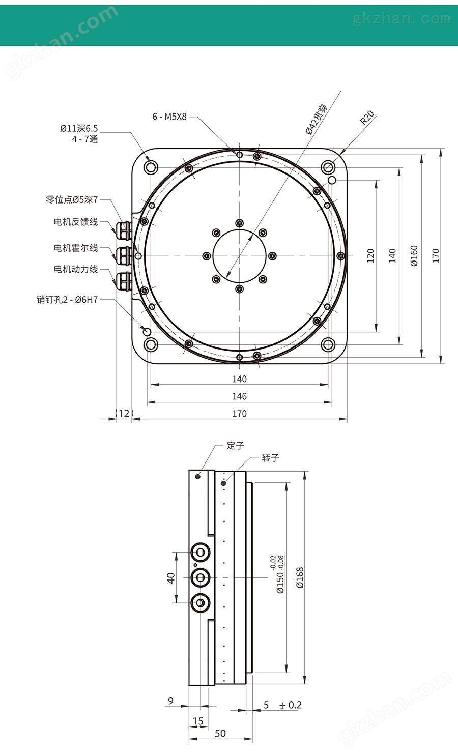 DD马达技术参数