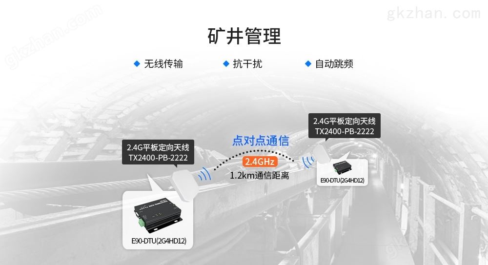 E90-DTU(2G4HD12)矿厂管理