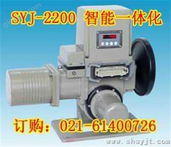 SYJ-2210 智能一体化角行程电动执行机构