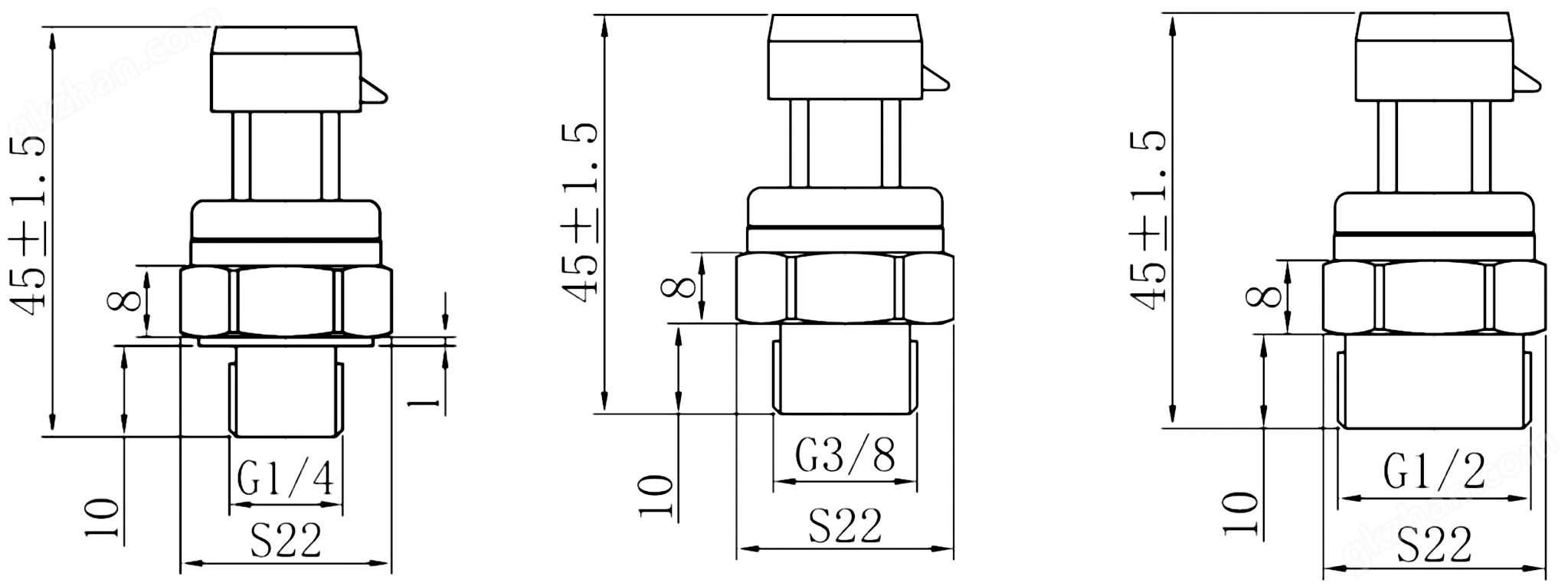 PTL406尺寸图