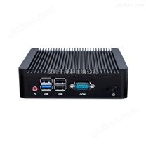 Qotom-Q180S 微型电脑 J1800双核双网卡 12*12cm 工业NUC 串口