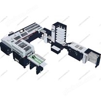 好利用新一代进口全自动配页机订折机系统