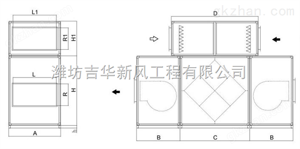 潍坊新风系统转轮全热交换器AHE-1500 AHE-2000 AHE-2500