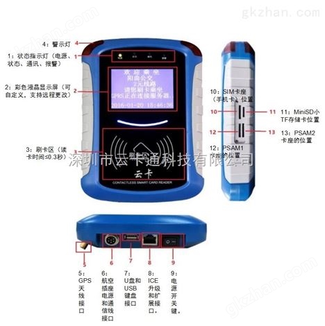 云卡通供应公交车刷卡系统制造商