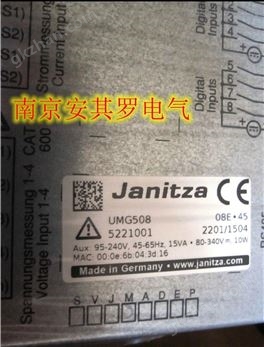 万喜堂彩票app下载中心 电力分析仪现货UMG 508德国*Janitza