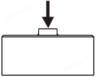 微型压力传感器CAZF-Y20A受力方式图