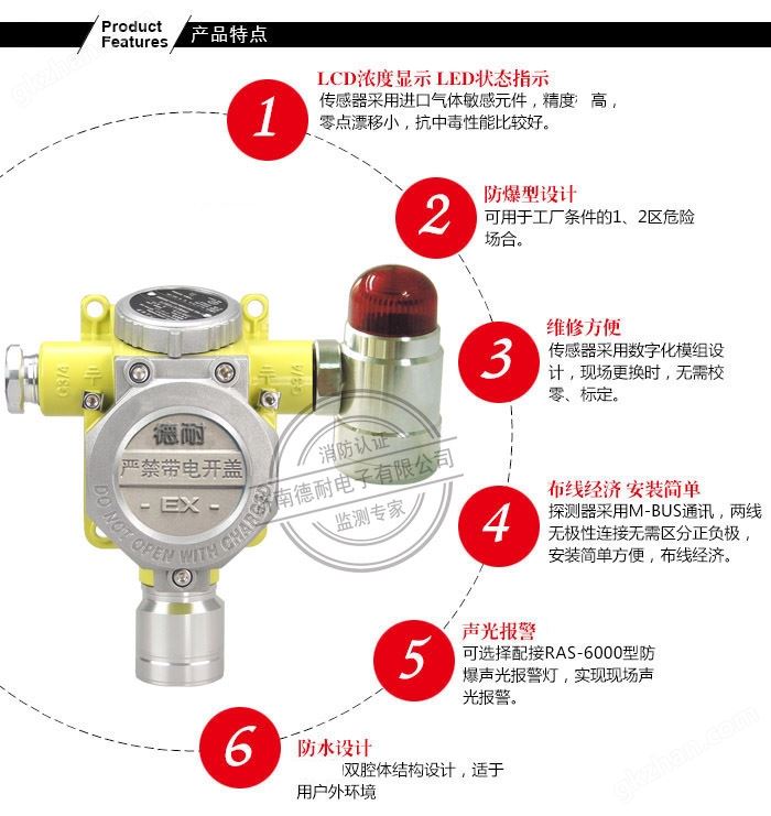 RBT-6000-ZLGMS型气体探测器