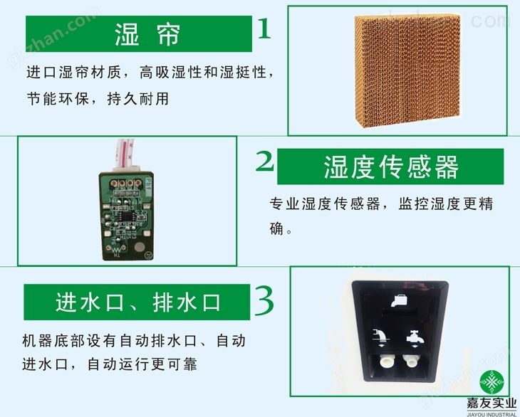 湿膜加湿器性能特点1