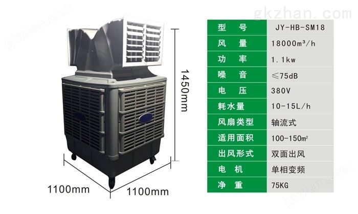 双面出风环保空调