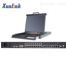 LK1724C 24口17”Cat5 LCD KVM