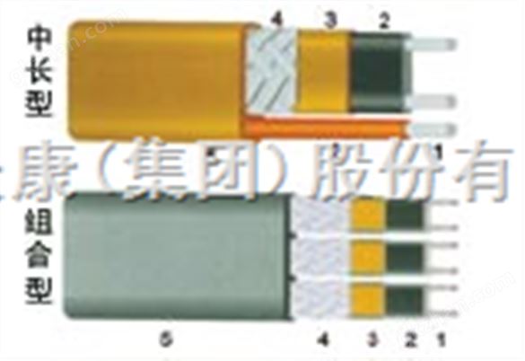 中长及组合型电伴热带伴热电缆