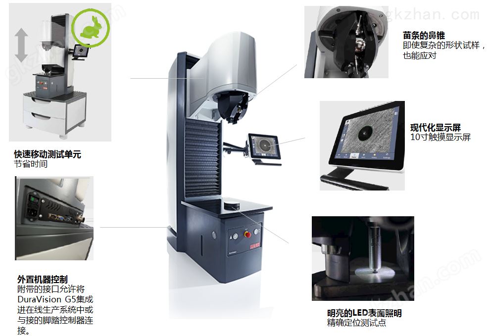 DuraVision G5布洛维通用硬度计详细介绍