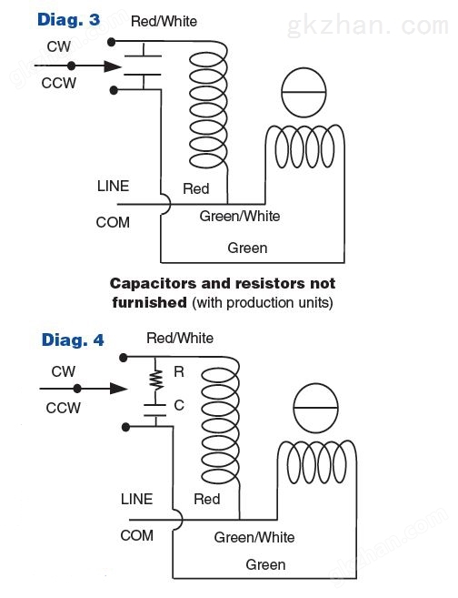 Wiring Diagram AC Synchronous Linear Actuator