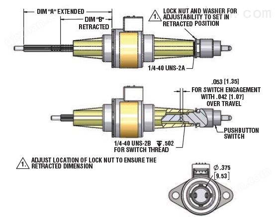 Can Stack Linear Actuator Home Position Switch