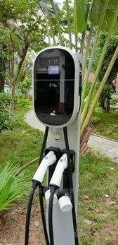 万喜堂app下载 时信达14KW交流电220V新能源汽车充电桩双头