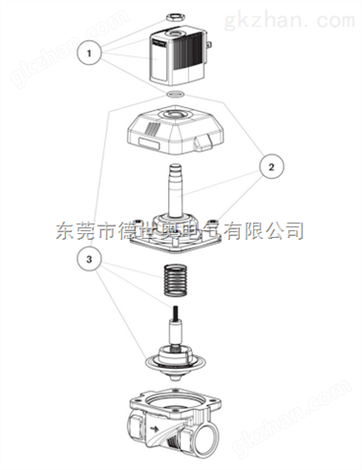 BURKERT6213 - 伺服辅助式两位两通隔膜电磁阀