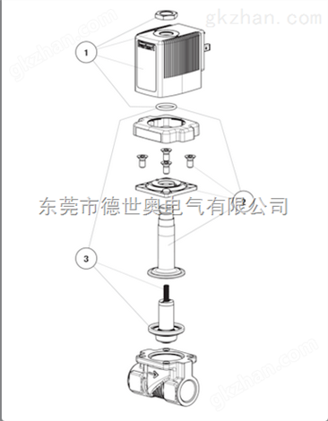 BURKERT6213 - 伺服辅助式两位两通隔膜电磁阀