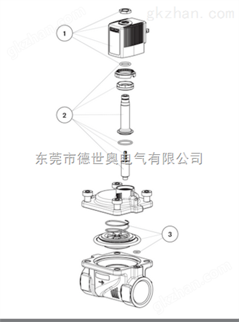 BURKERT6281 - 伺服辅助式两位两通隔膜电磁阀